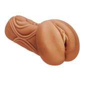 Кофейный мастурбатор-вагина Dumpling - Lola Games - в Липецке купить с доставкой