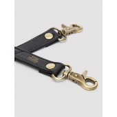 Черный фиксатор для манжет Bound to You Faux Leather Hogtie - Fifty Shades of Grey - купить с доставкой в Липецке