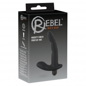 Черный вибромассажер простаты Naughty Finger Prostate Vibe - 13,8 см. - Orion - в Липецке купить с доставкой