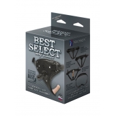 Пояс HARNESS BEST SELECT с вагинальной пробкой - LOVETOY (А-Полимер) - купить с доставкой в Липецке