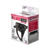 Черный пояс для насадок CLASS STRAP Restyling - LOVETOY (А-Полимер) - купить с доставкой в Липецке