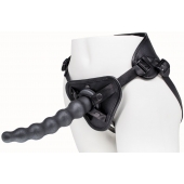 Пояс харнесс BEST UNI strap с 2 насадками - 18 и 22 см. - LOVETOY (А-Полимер) - купить с доставкой в Липецке
