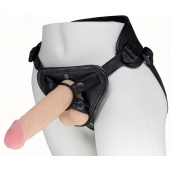 Пояс харнесс BEST UNI strap с 2 насадками - 18 и 22 см. - LOVETOY (А-Полимер) - купить с доставкой в Липецке