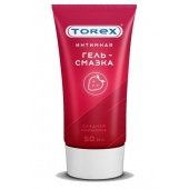 Смазка на водной основе TOREX  Сладкая клубника  - 50 мл. - Torex - купить с доставкой в Липецке