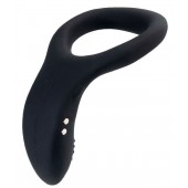 Черное эрекционное кольцо Lovense Diamo - Lovense - в Липецке купить с доставкой