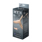 Телесный мужской парапротез MEN STYLE - 15 см. - LOVETOY (А-Полимер) - купить с доставкой в Липецке