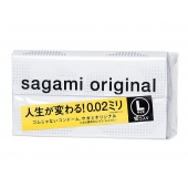 Презервативы Sagami Original 0.02 L-size увеличенного размера - 10 шт. - Sagami - купить с доставкой в Липецке