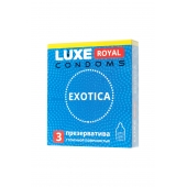 Текстурированные презервативы LUXE Royal Exotica - 3 шт. - Luxe - купить с доставкой в Липецке
