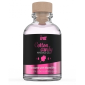 Массажный гель с согревающим эффектом Cotton Candy - 30 мл. - INTT - купить с доставкой в Липецке