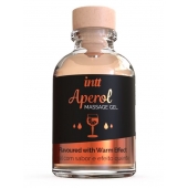 Массажный гель с согревающим эффектом Aperol - 30 мл. - INTT - купить с доставкой в Липецке