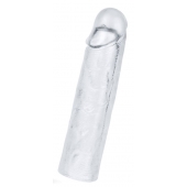 Прозрачная насадка-удлинитель Flawless Clear Penis Sleeve Add 1 - 15,5 см. - Lovetoy - в Липецке купить с доставкой