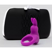 Фиолетовое эрекционное виброкольцо Happy Rabbit Cock Ring Kit - Happy Rabbit - в Липецке купить с доставкой