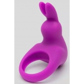 Фиолетовое эрекционное виброкольцо Happy Rabbit Cock Ring Kit - Happy Rabbit - в Липецке купить с доставкой