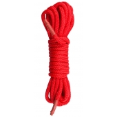 Красная веревка для связывания Nylon Rope - 5 м. - Easy toys - купить с доставкой в Липецке