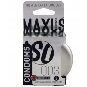 Экстремально тонкие презервативы в железном кейсе MAXUS Extreme Thin - 3 шт. - Maxus - купить с доставкой в Липецке