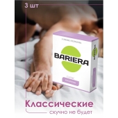 Классические презервативы Bariera Classic - 3 шт. - Bariera - купить с доставкой в Липецке