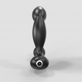 Черный вибромассажер простаты и промежности Prostate Pro с пультом ДУ - Bathmate - в Липецке купить с доставкой