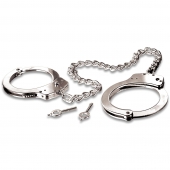 Металлические наручники Metal Leg Cuffs - Pipedream - купить с доставкой в Липецке