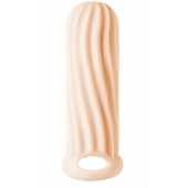 Телесный фаллоудлинитель Homme Wide - 13 см. - Lola Games - в Липецке купить с доставкой