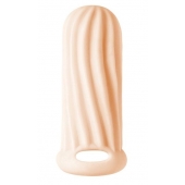 Телесный фаллоудлинитель Homme Wide - 11 см. - Lola Games - в Липецке купить с доставкой