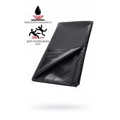 Черная простыня для секса из ПВХ - 220 х 200 см. - ToyFa - купить с доставкой в Липецке