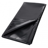 Черная простыня для секса из ПВХ - 220 х 200 см. - ToyFa - купить с доставкой в Липецке