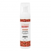 Разогревающее массажное масло  с ароматом клубники Gourmet Strawberry - 50 мл. - Exsens - купить с доставкой в Липецке