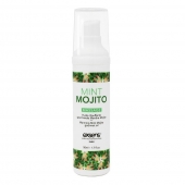 Разогревающее массажное масло с ароматом мохито Gourmet Mint Mojito - 50 мл. - Exsens - купить с доставкой в Липецке