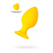 Желтая анальная втулка Riffle - 6 см. - ToyFa в Липецке Желтая анальная втулка Riffle - 6 см. - ToyFa