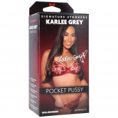 Мастурбатор-вагина Karlee Grey ULTRASKYN Pocket Pussy - Doc Johnson - в Липецке купить с доставкой