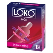 Стимулирующая насадка на пенис LOKO HOT с возбуждающим эффектом - Sitabella - в Липецке купить с доставкой