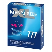 Стимулирующая насадка на пенис MEN SIZE 777 - Sitabella - в Липецке купить с доставкой