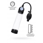 Прозрачная механическая помпа Roald с манометром - Sexus - в Липецке купить с доставкой