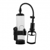 Прозрачная вакуумная помпа с вибрацией Vibrating Penis Pump - Dream Toys - в Липецке купить с доставкой