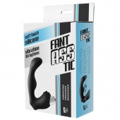 Черный вибромассажер простаты FantASStic Vibrating Prostate Massager - 11,3 см. - Dream Toys - в Липецке купить с доставкой