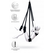 Черные секс-качели Anonymo №0503 - ToyFa - купить с доставкой в Липецке