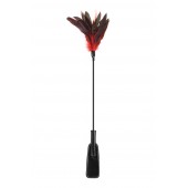Стек-щекоталка Sweet Caress Feather Whip - 58 см. - Sweet Caress - купить с доставкой в Липецке