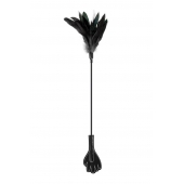 Двусторонний стек-щекоталка Sweet Caress Feather Whip - 58 см. - Sweet Caress - купить с доставкой в Липецке