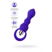 Фиолетовая анальная вибровтулка Curvy - 14 см. - ToyFa в Липецке Фиолетовая анальная вибровтулка Curvy - 14 см. - ToyFa