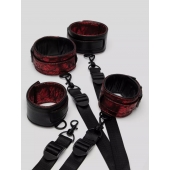 Изысканный набор фиксаций на кровати Reversible Under Mattress Restraint Set - Fifty Shades of Grey - купить с доставкой в Липецке