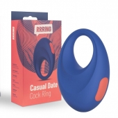 Синее эрекционное кольцо RRRING Casual Date Cock Ring - FeelzToys - в Липецке купить с доставкой