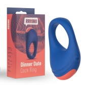 Синее эрекционное кольцо RRRING Dinner Date Cock Ring - FeelzToys - в Липецке купить с доставкой