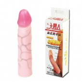 Удлиняющая насадка на пенис Deep Love - 21,5 см. - Baile - в Липецке купить с доставкой