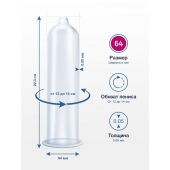 Презервативы MY.SIZE размер 64 - 10 шт. - My.Size - купить с доставкой в Липецке