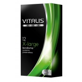 Презервативы увеличенного размера VITALIS PREMIUM x-large - 12 шт. - Vitalis - купить с доставкой в Липецке