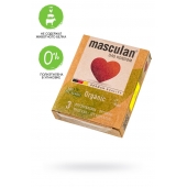 Экологически чистые презервативы Masculan Organic - 3 шт. - Masculan - купить с доставкой в Липецке
