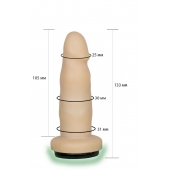 Телесная насадка Harness - 13,3 см. - LOVETOY (А-Полимер) - купить с доставкой в Липецке