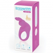 Фиолетовое эрекционное виброкольцо Happy Rabbit Rechargeable Rabbit Cock Ring - Happy Rabbit - в Липецке купить с доставкой