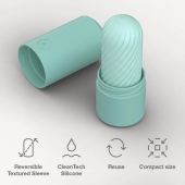 Мятный двусторонний мастурбатор Arcwave Ghost Pocket Stroker - Arcwave - в Липецке купить с доставкой
