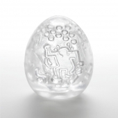 Мастурбатор-яйцо Keith Haring EGG DANCE - Tenga - в Липецке купить с доставкой